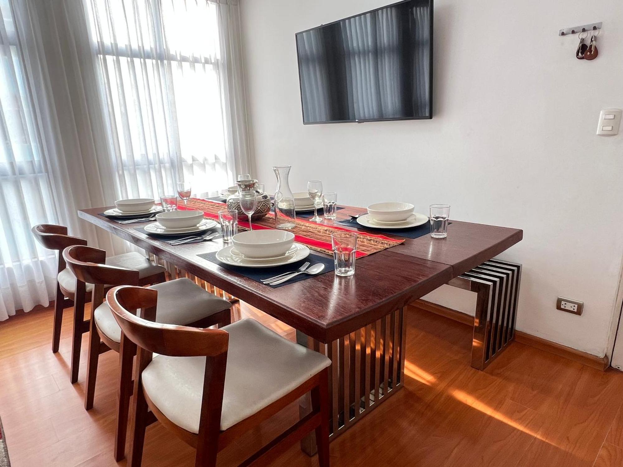 Exclusivo Dpto Moderno En El Corazon De Lima Con Wifi Ultra Rapido Apartment Exterior photo