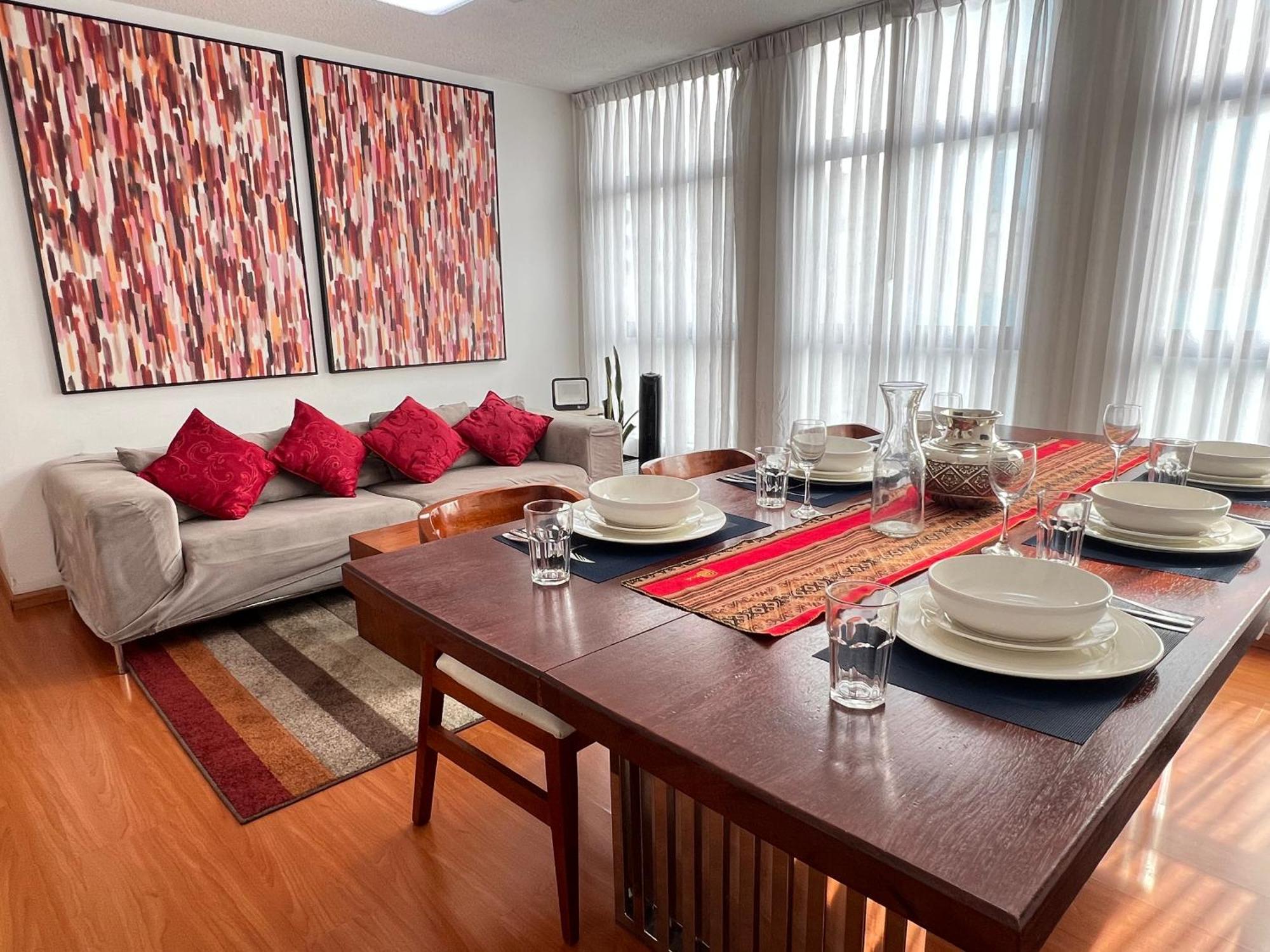 Exclusivo Dpto Moderno En El Corazon De Lima Con Wifi Ultra Rapido Apartment Exterior photo