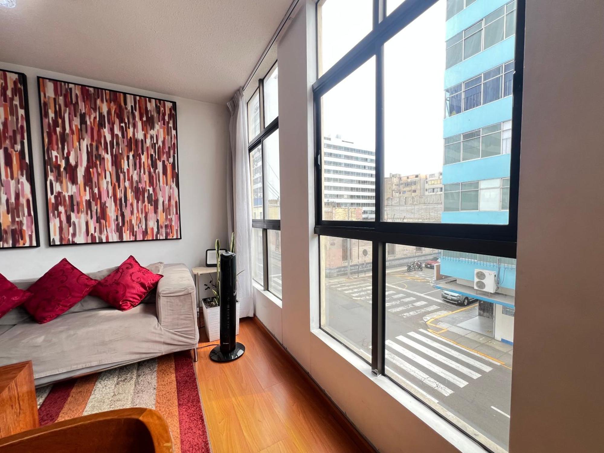 Exclusivo Dpto Moderno En El Corazon De Lima Con Wifi Ultra Rapido Apartment Exterior photo