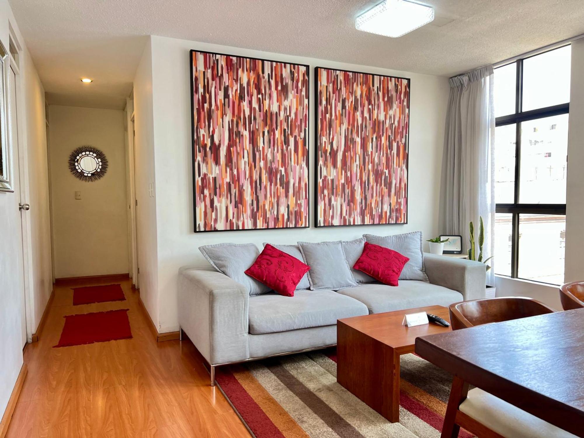 Exclusivo Dpto Moderno En El Corazon De Lima Con Wifi Ultra Rapido Apartment Exterior photo