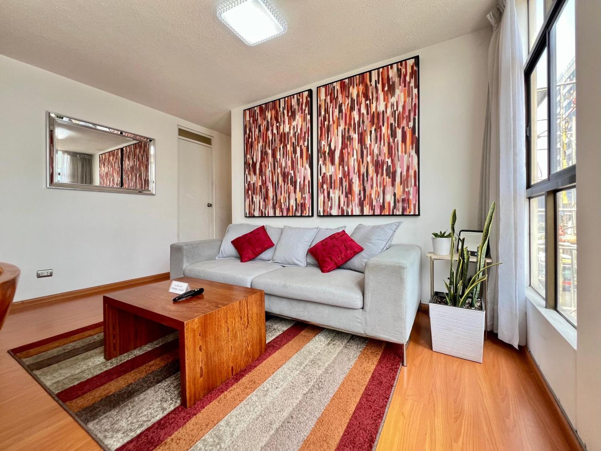Exclusivo Dpto Moderno En El Corazon De Lima Con Wifi Ultra Rapido Apartment Exterior photo