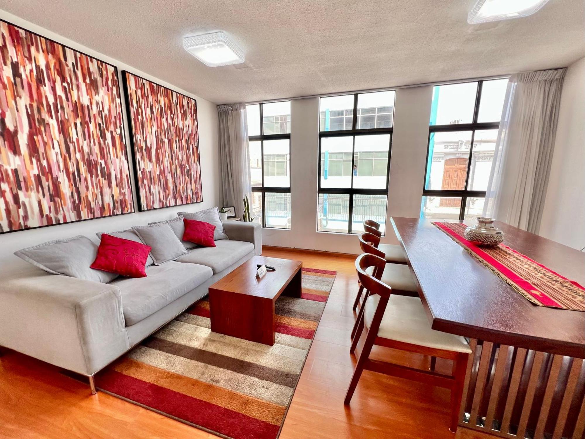 Exclusivo Dpto Moderno En El Corazon De Lima Con Wifi Ultra Rapido Apartment Exterior photo