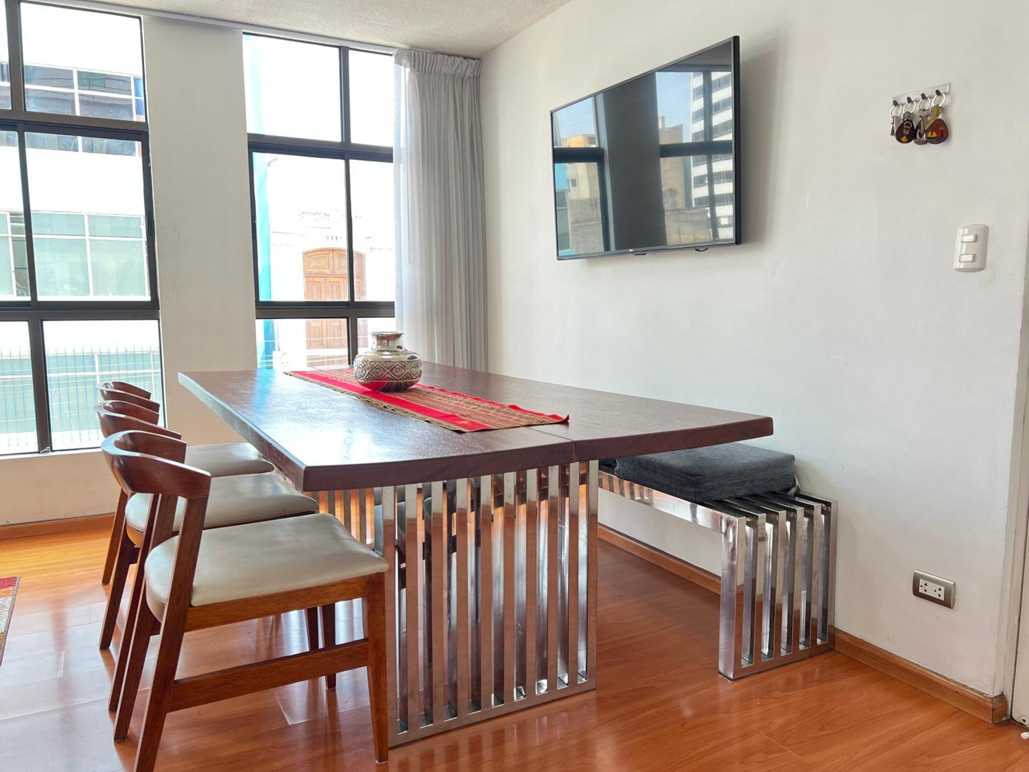 Exclusivo Dpto Moderno En El Corazon De Lima Con Wifi Ultra Rapido Apartment Exterior photo